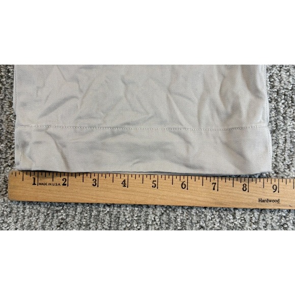 Vtg Polo Ralph Lauren Ethan Pants Mens 40*x32 Beige Khaki Flat Chino Classic - Picture 8 of 8